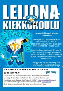 LKK flyer ICE TEAM _hösten 2013