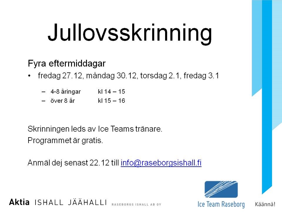 Jullovsskrinning dec13 sv